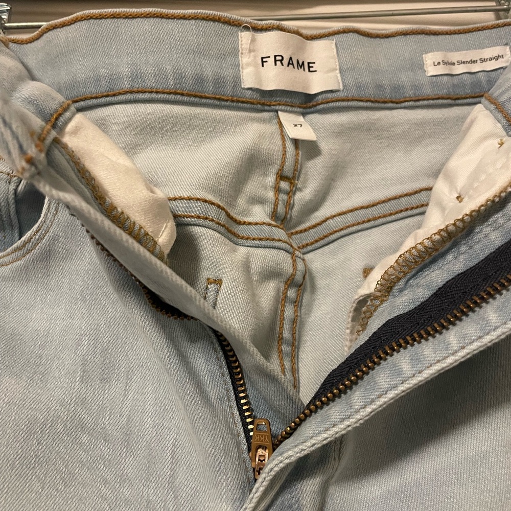 Frame Slender/Straight Light Blue Denim - Picture 4 of 5